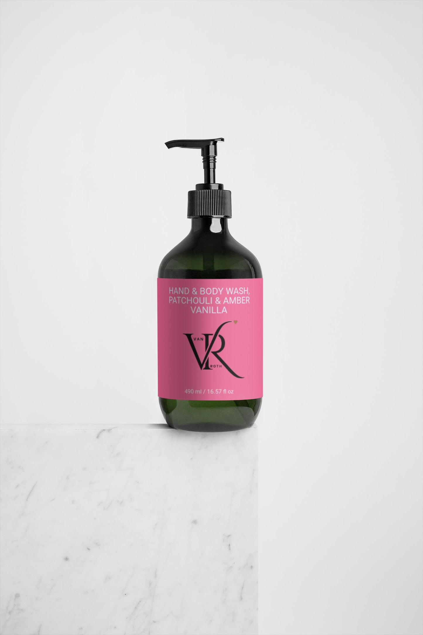 Hand and body soap, Patchouli & Amber Vanilla