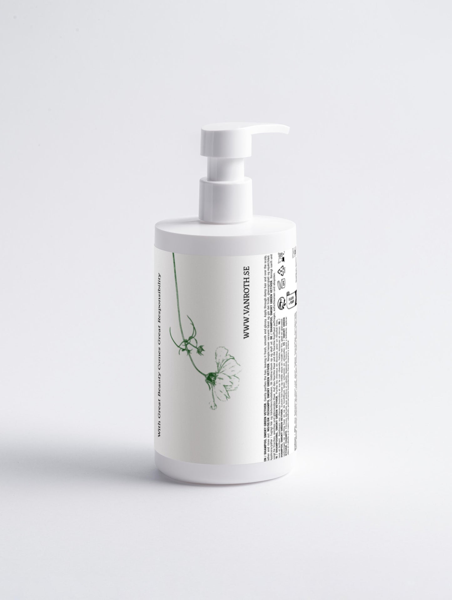 Glossy Shampoo, Smoky Green Vetiver