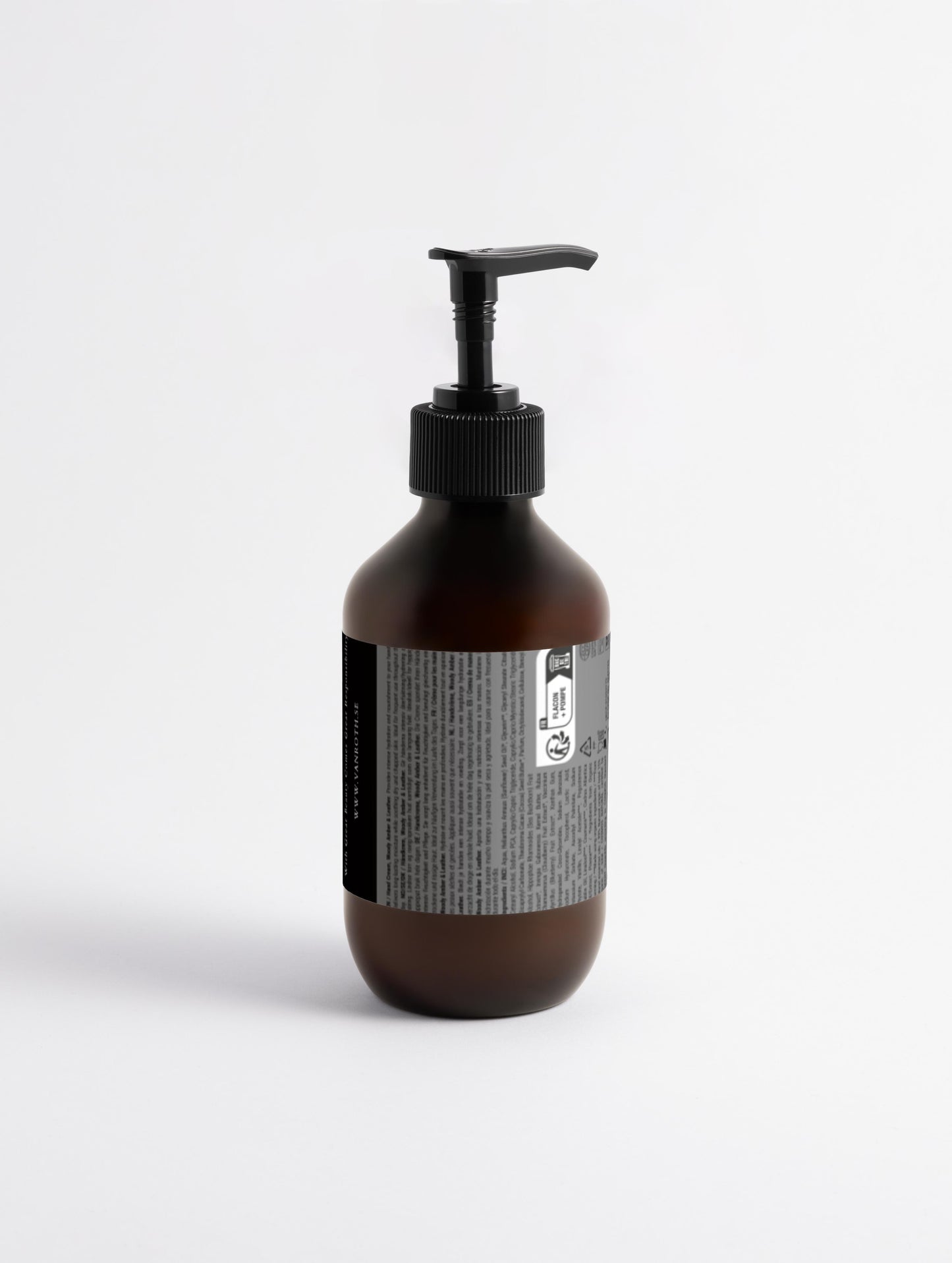 Silkeslen Handkräm, Träig Amber & Läder