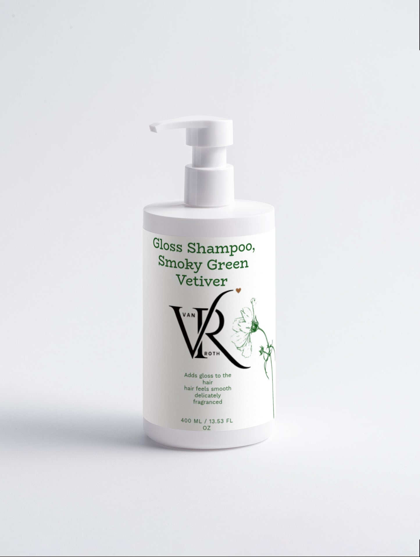 Glossy Shampoo, Smoky Green Vetiver